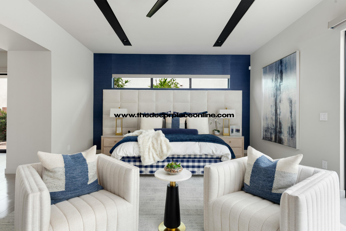 blue bedroom